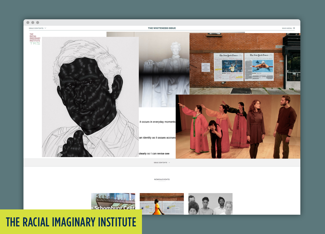 The Racial Imaginary Institute Website.
